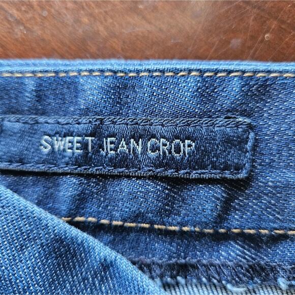 Lucky Brand Sweet Jean Crop Medium Wash Denim Cropped  Jeans Size 6 - Picture 11 of 11
